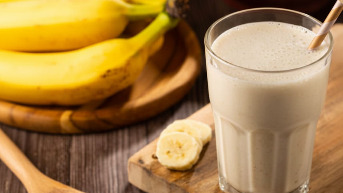 Exquisito licuado de banana ¡súper energético para el verano!