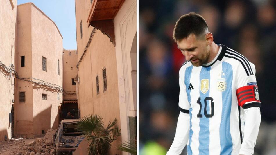 Messi le envió un mensaje de apoyo a las víctimas del terremoto en Marruecos. Foto: EFE - Reuters.