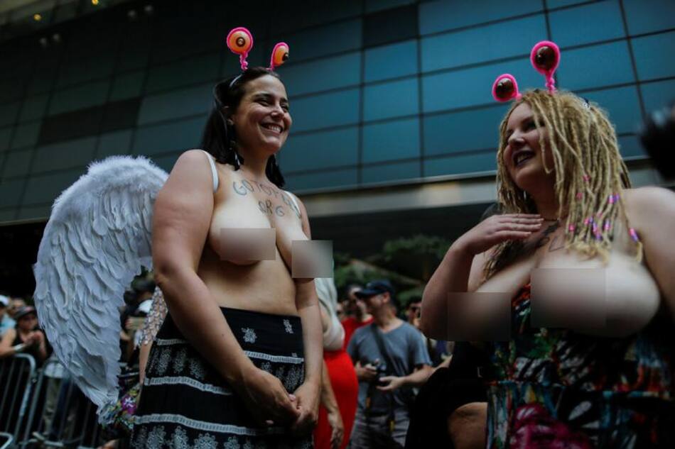 Día Topless en Nueva York