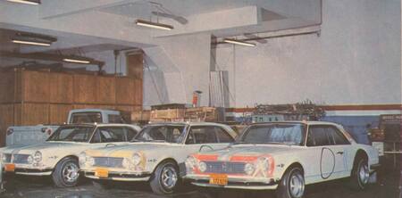 Torinos antes del viaje a Nürburgring.