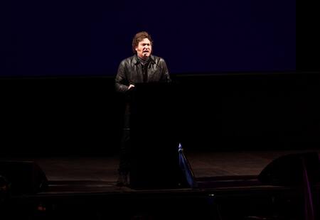 Javier Milei en Parque Lezama. Foto: Reuters