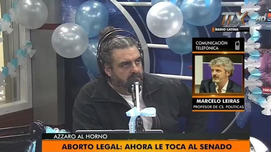 Marcelo Leiras - media sanción aborto legal