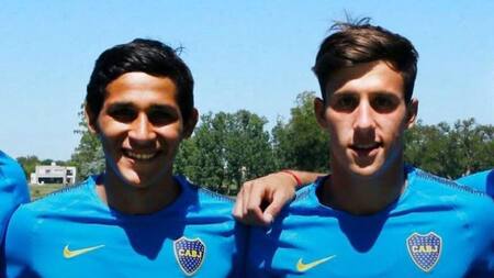 Nicolás Capaldo y Agustín Obando