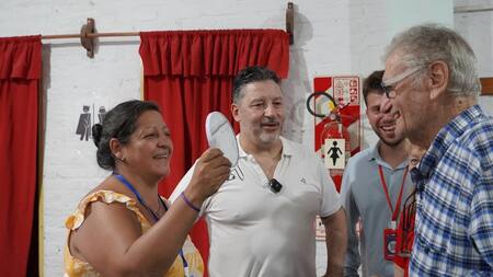 Gustavo Menéndez participó de "Visión Clara". Foto: Intendencia de Merlo