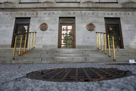 El departamento del Tesoro. Foto Reuters.