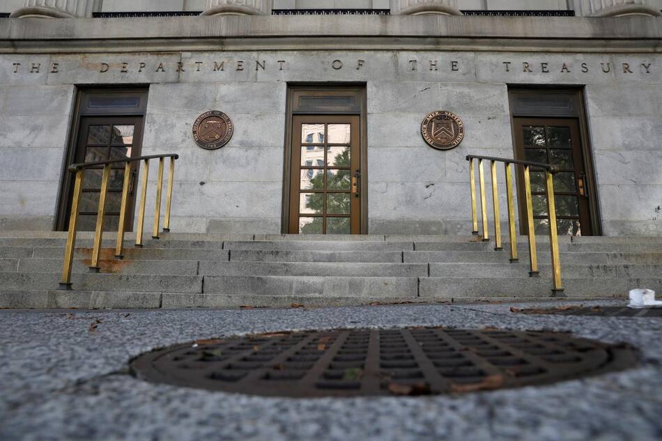 El departamento del Tesoro. Foto Reuters.