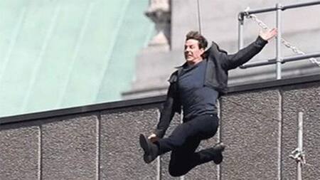 Tom Cruise - herido en rodaje