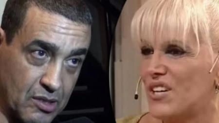 Cau Bornes sobre Valeria Lynch. Foto: NA