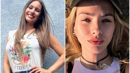 Pampita y la China Suárez. Fotos: Instagram.