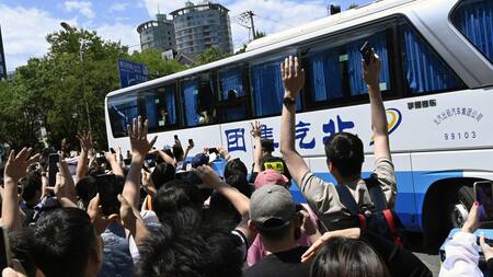 Llega de Messi a China para los amistosos de la Selección argentina. Foto: Telam.