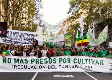 Marcha Mundial del Cannabis. Foto: Revista THC