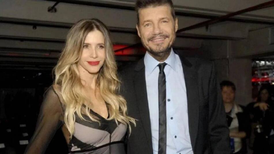 Marcelo Tinelli y Guillermina Valdés. Foto: redes sociales.