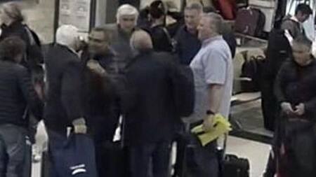 Viaje de jueces y funcionarios, Joe Lewis, foto Télam