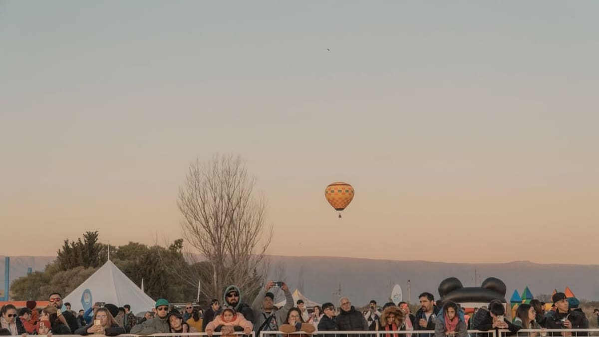Buenos Aires Flota, el festval de globos aerostáticos.