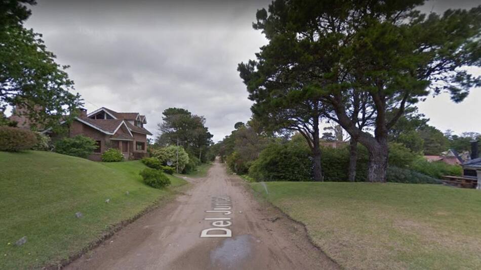 Inseguridad en Pinamar. Foto: Google Maps