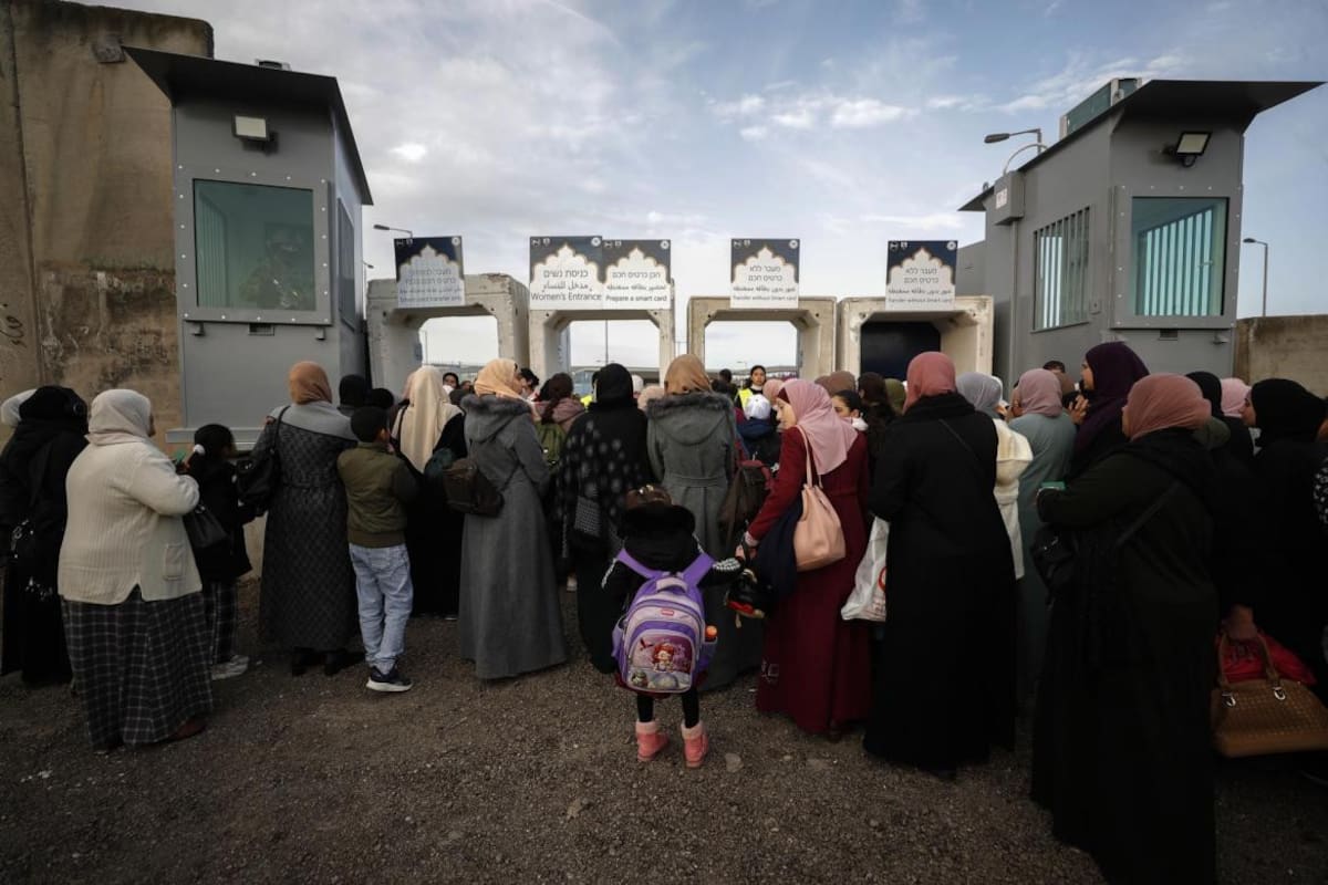 Palestinos en el mes de Ramadán. Foto: Reuters.