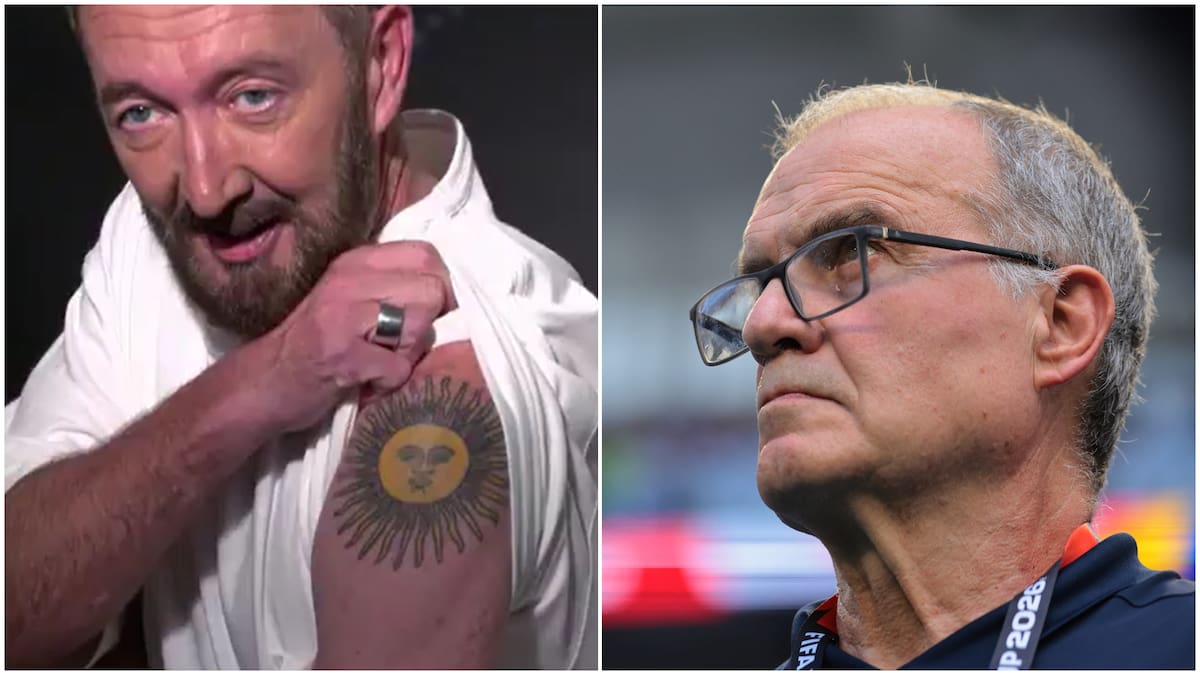 La admiración de Ralph Ineson a Marcelo Bielsa.