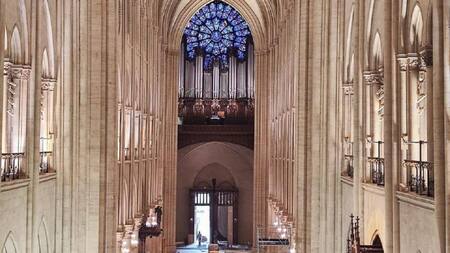 Notre Dame se prepara para reabrir sus puertas al público.