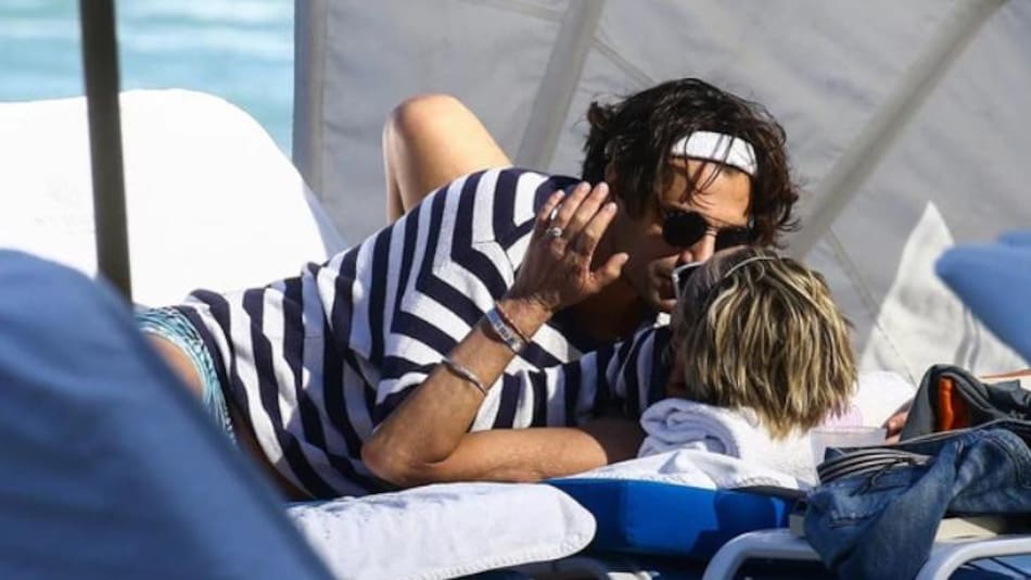 Sharon Stone muy hot a los 60 y con nuevo novio