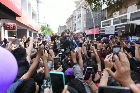 Javier Milei en Santiago del Estero.