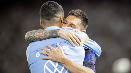 Luis Suárez y Lionel Messi. Foto: Twitter Luis Suárez