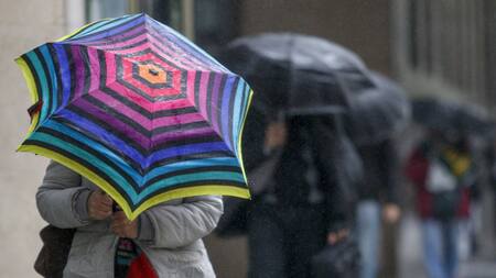 Clima, lluvia. Foto: NA.