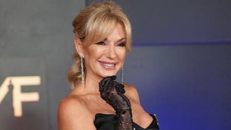 Yanina Latorre en los Premios Martín Fierro. Foto: NA.