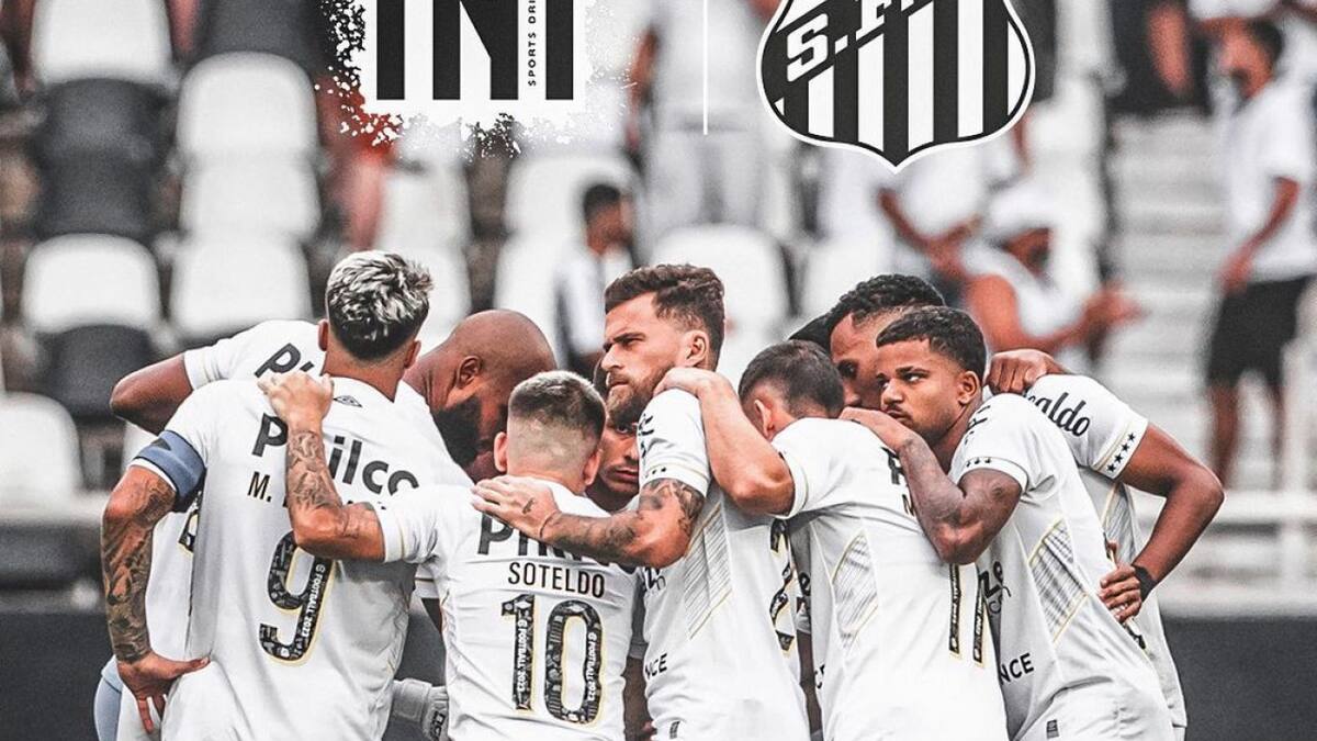 Santos descendió a la B por primera vez en su historia. Foto: Instagram.