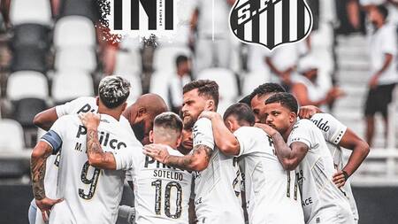 Santos descendió a la B por primera vez en su historia. Foto: Instagram.