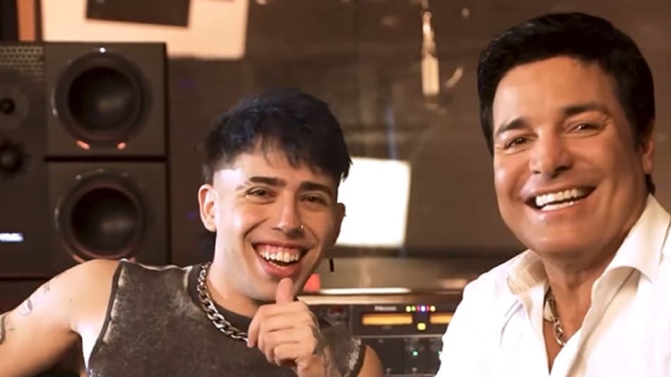 Chayanne y Luck Ra. Foto: captura video.