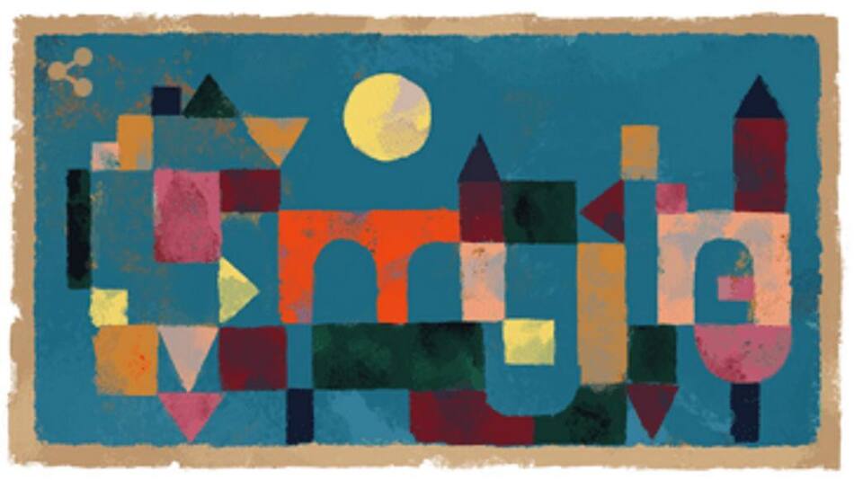 Doodle homenaje a Paul Klee