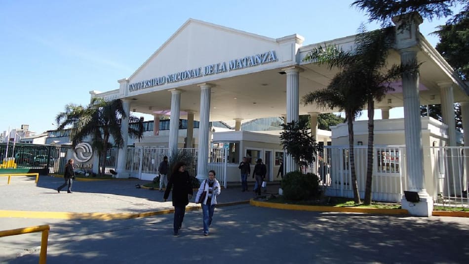 Universidad Nacional de La Matanza. Foto: Wikipedia.