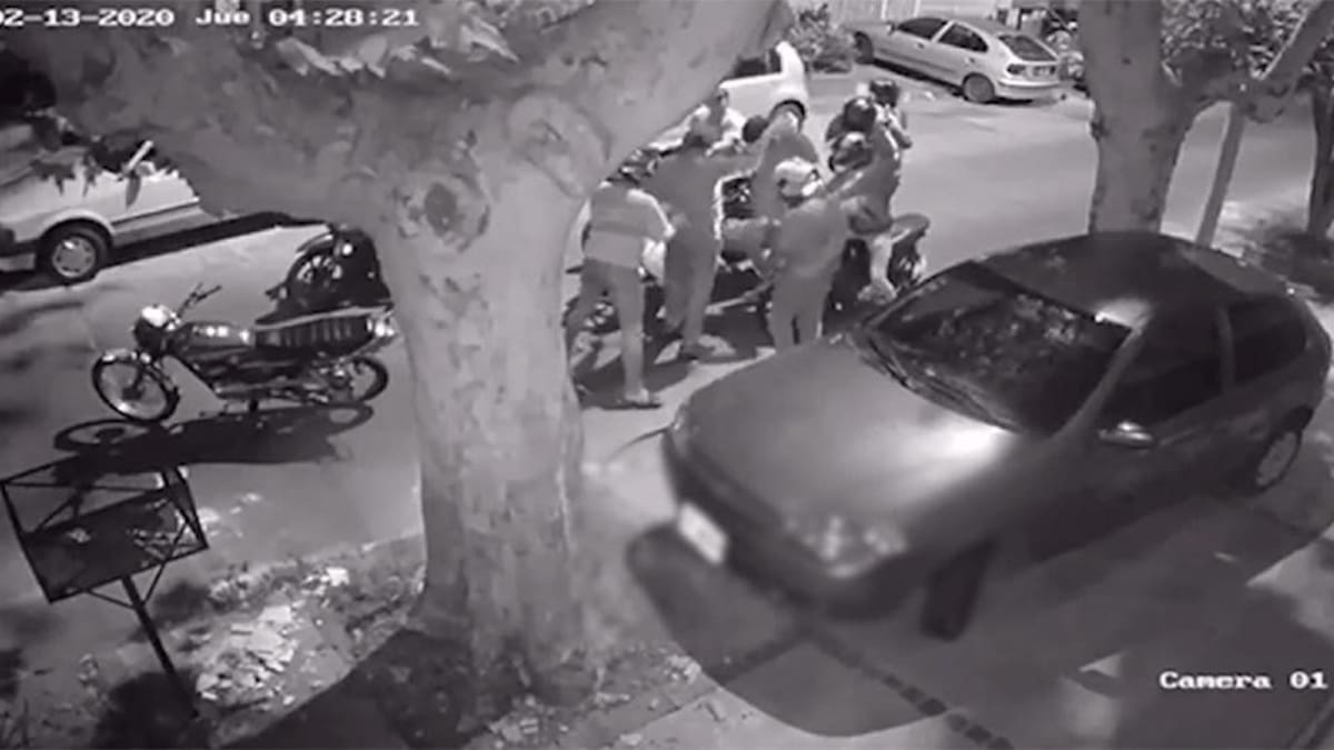 Ataque piraña de motochorros