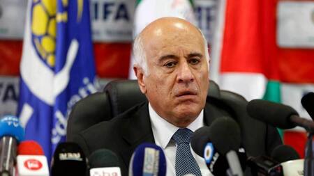 Jibril Rajoub, Asociación de Fútbol Palestina