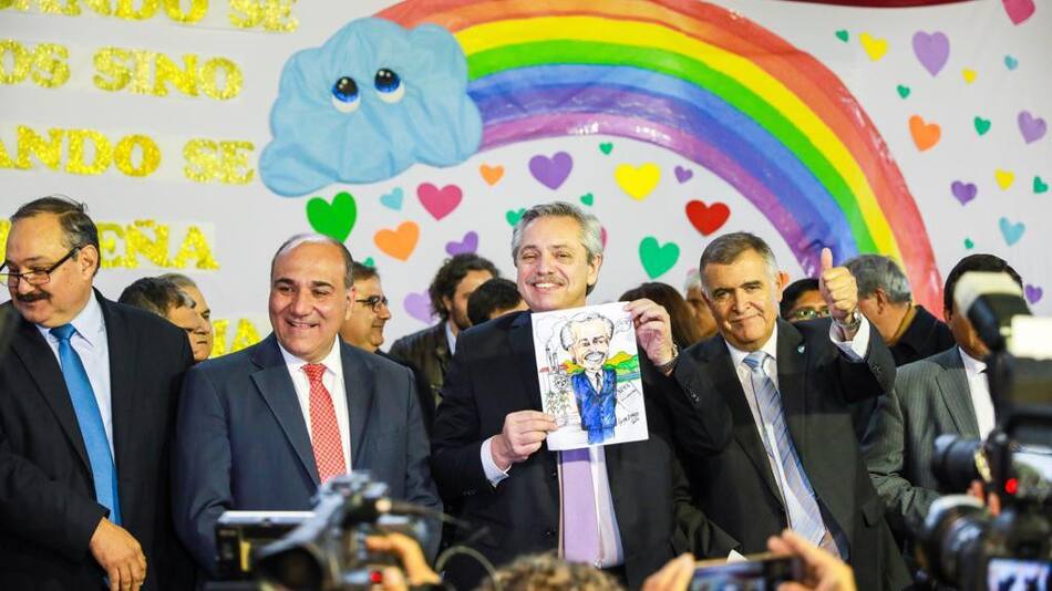 Alberto Fernández en Tucumán, Frente de Todos