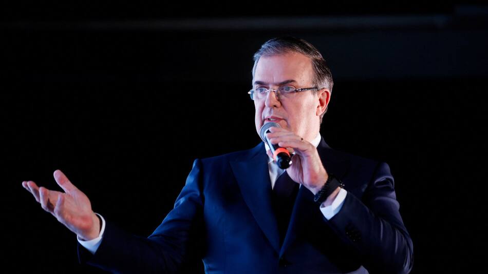 El excanciller de México, Marcelo Ebrard. Foto: Reuters.