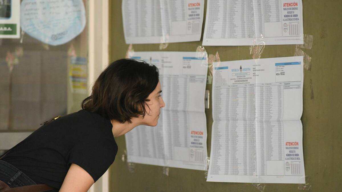 Padrón electoral; elecciones; votación. Foto: NA (Juan Vargas)