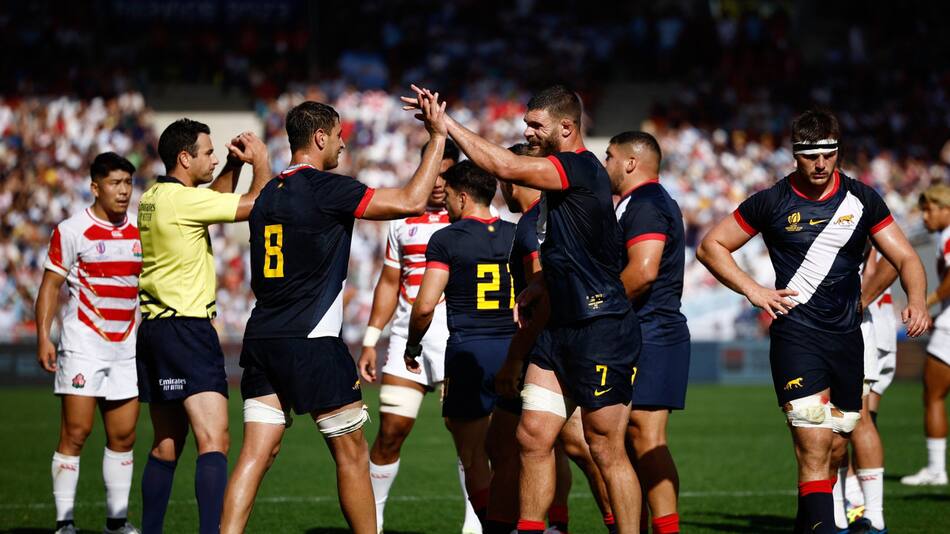 Copa del Mundo de Rugby 2023 - Grupo D - Japón v Argentina - Stade de la Beaujoire, Nantes, Francia. NA