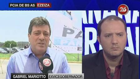 Gabriel Mariotto en Mañanas Informadas (Canal 26)