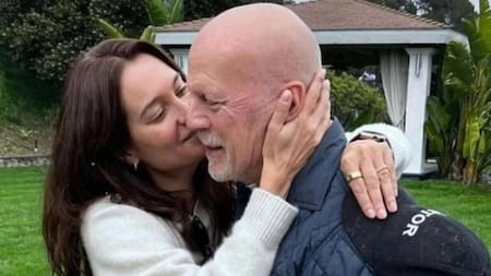 Bruce Willis y su esposa Emma Heming. Foto: NA.