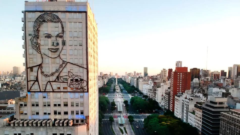 El ex edificio del Ministerio de Desarrollo Social. NA