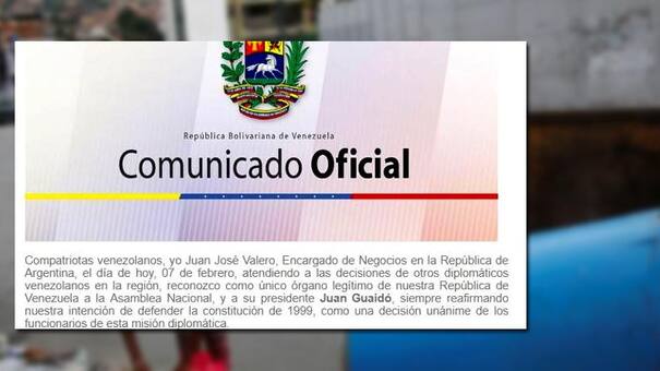 Piratas informáticos hackearon web de la embajada de Venezuela en Argentina