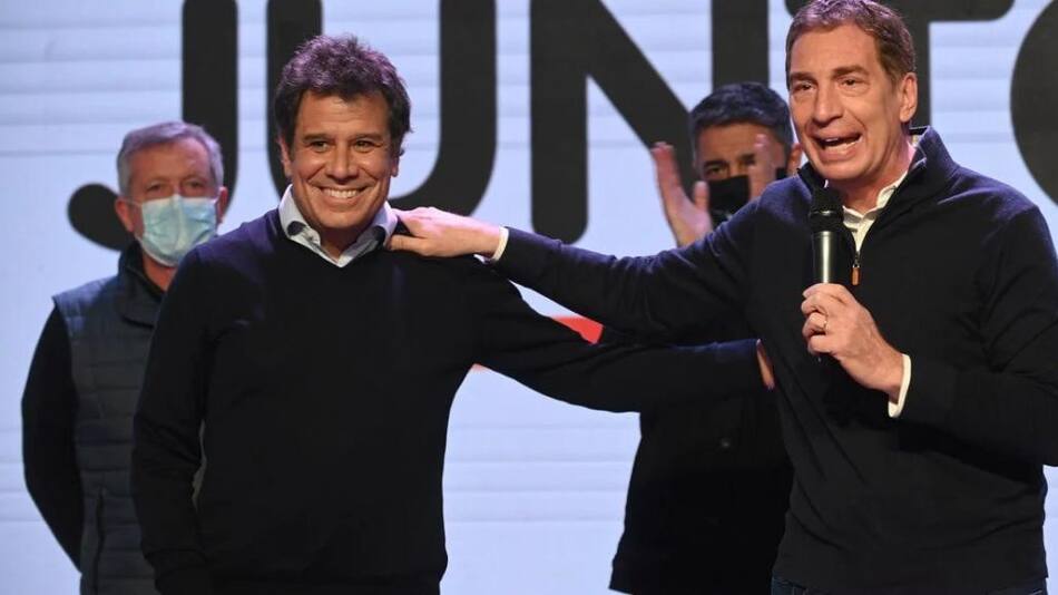 Facundo Manes y Diego Santilli