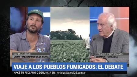 Debate, Pueblos Fumigados, informe, Canal 26
