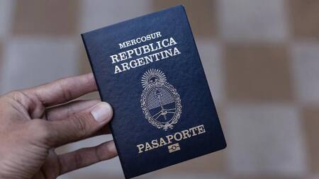 Pasaporte argentino, documento. Foto: NA