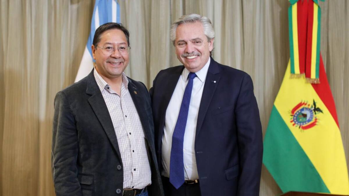 Luis Arce y Alberto Fernández. Bolivia y Argentina, Redes sociales