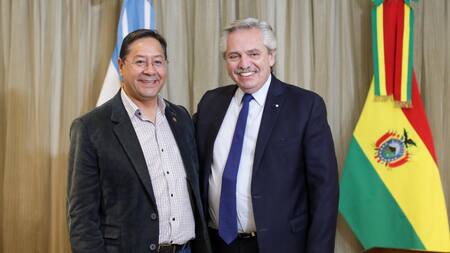 Luis Arce y Alberto Fernández. Bolivia y Argentina, Redes sociales