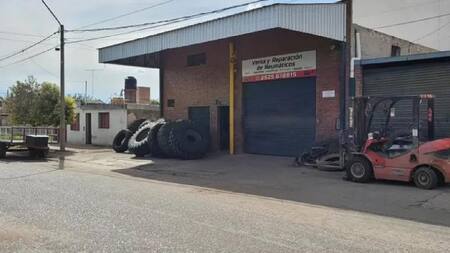 La tragedia pasó en una gomería de Córdoba. Foto: Gentileza El Doce