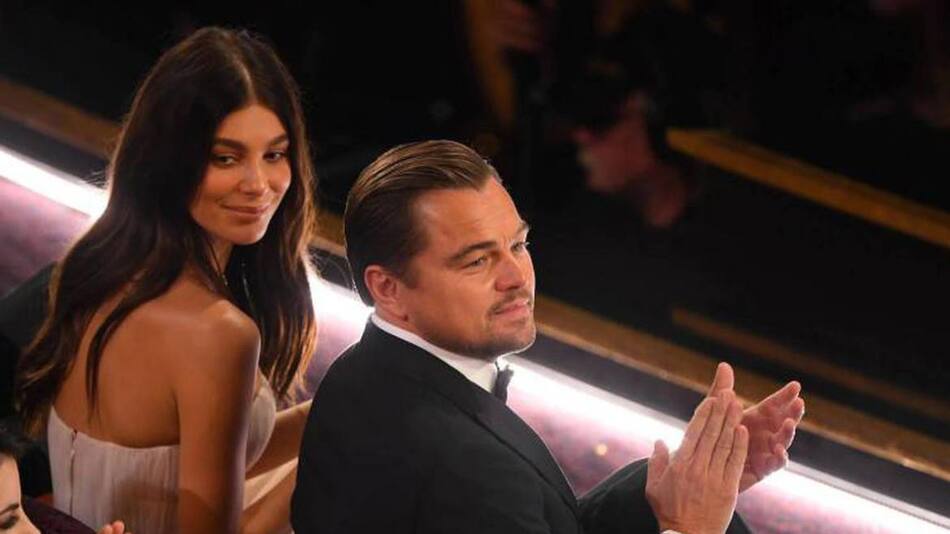 Leonardo DiCaprio y Camila Morrone. Foto: REUTERS