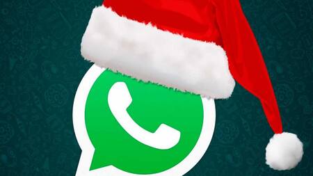 ¿Cómo colocar el gorro de navidad en el logo de WhatsApp?
